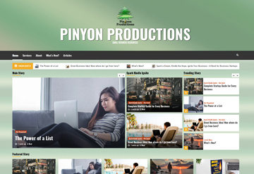 pinyon productions website